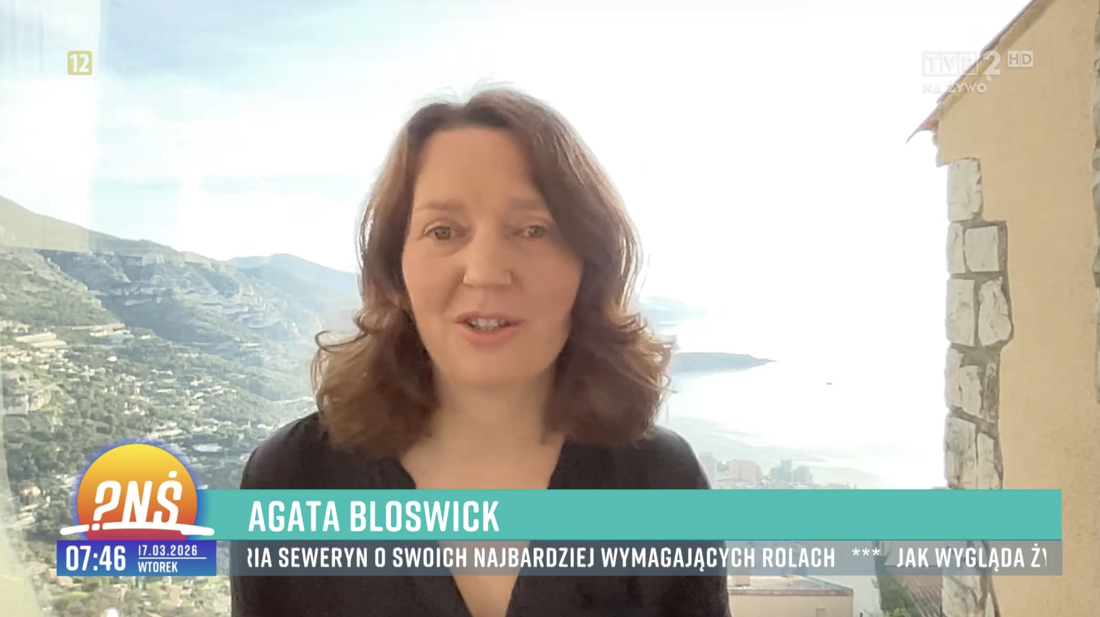 Agata Bloswick TV appearance Pytanie na śniadanie